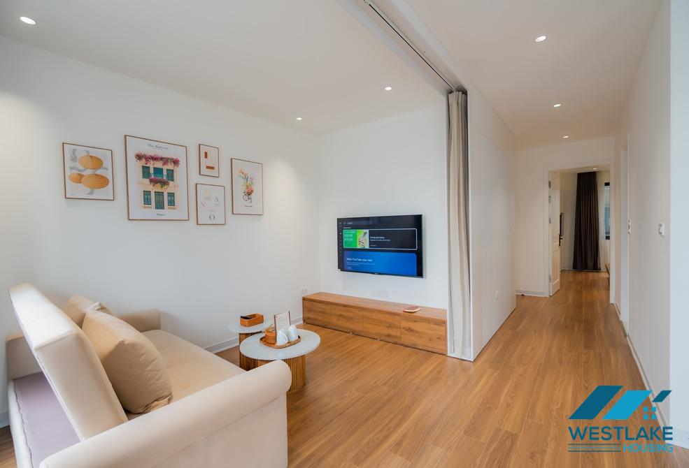 Bright and high quality one bedroom apartment for rent in To Ngoc Van area, Tay Ho, Ha Noi