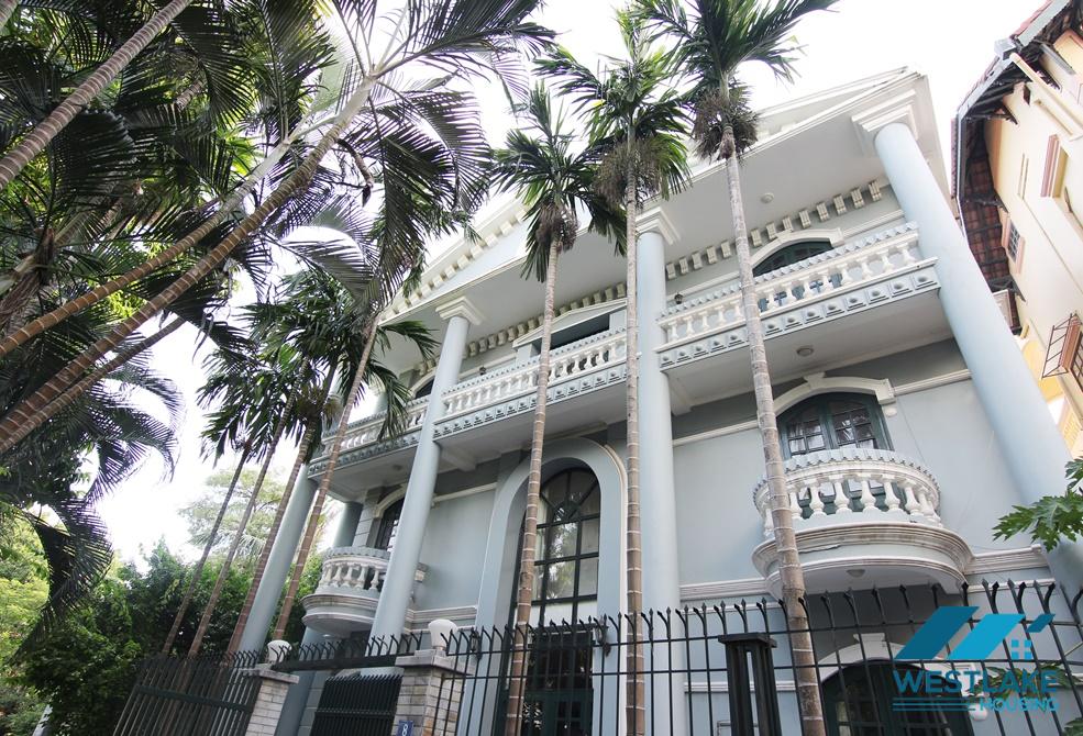 Quiet and bright house for rent in To Ngoc Van, Tay Ho