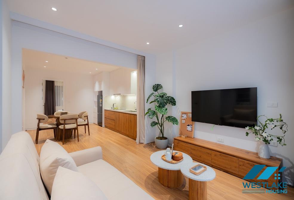 Beautiful and spacious one bedroom apartment for rent in Tay Ho, Ha Noi