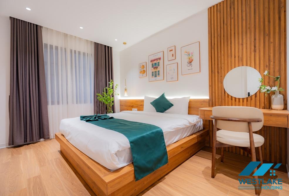 Beautiful and spacious one bedroom apartment for rent in Tay Ho, Ha Noi