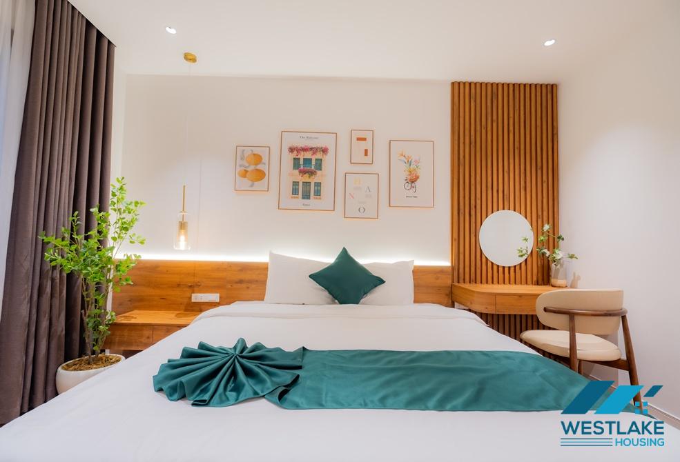 Beautiful and spacious one bedroom apartment for rent in Tay Ho, Ha Noi