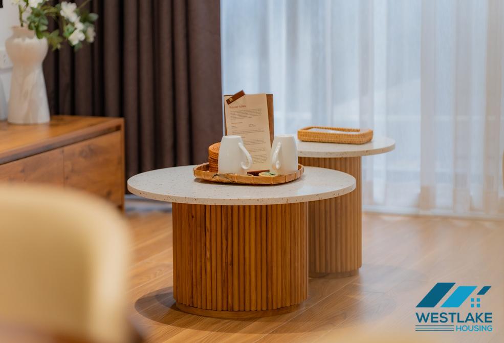 Beautiful and spacious one bedroom apartment for rent in Tay Ho, Ha Noi