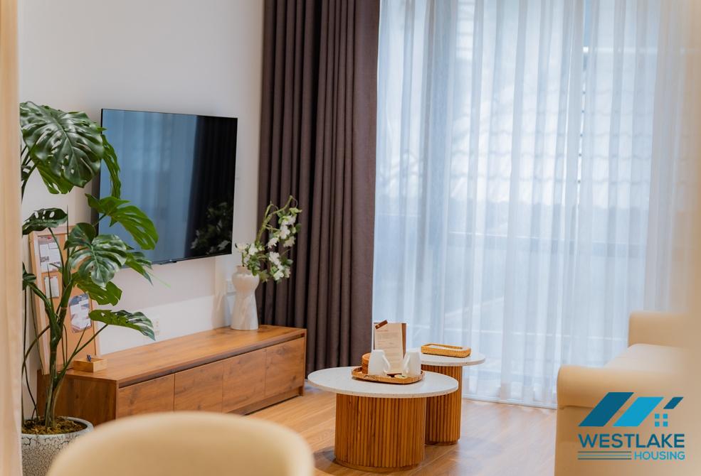 Beautiful and spacious one bedroom apartment for rent in Tay Ho, Ha Noi