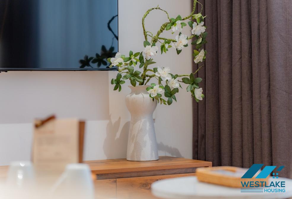 Beautiful and spacious one bedroom apartment for rent in Tay Ho, Ha Noi