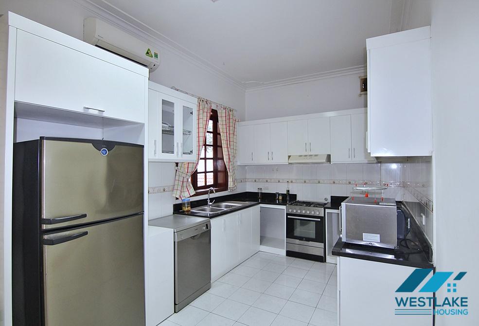 A nice villa with big yard for rent in To Ngoc Van, Tay Ho