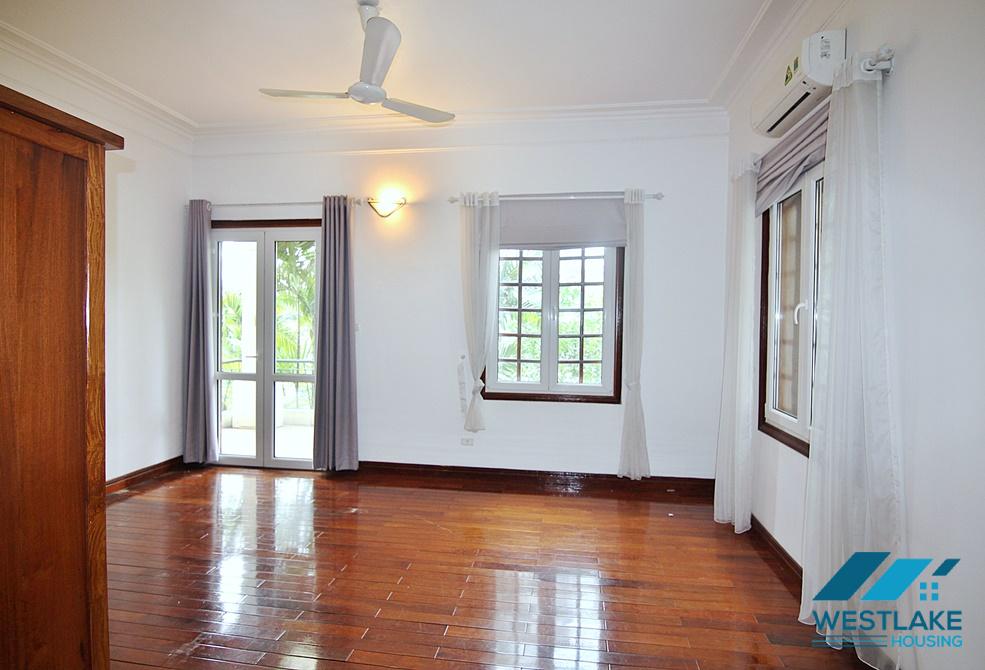 A nice villa with big yard for rent in To Ngoc Van, Tay Ho