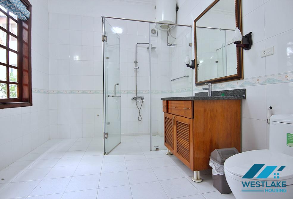 A nice villa with big yard for rent in To Ngoc Van, Tay Ho