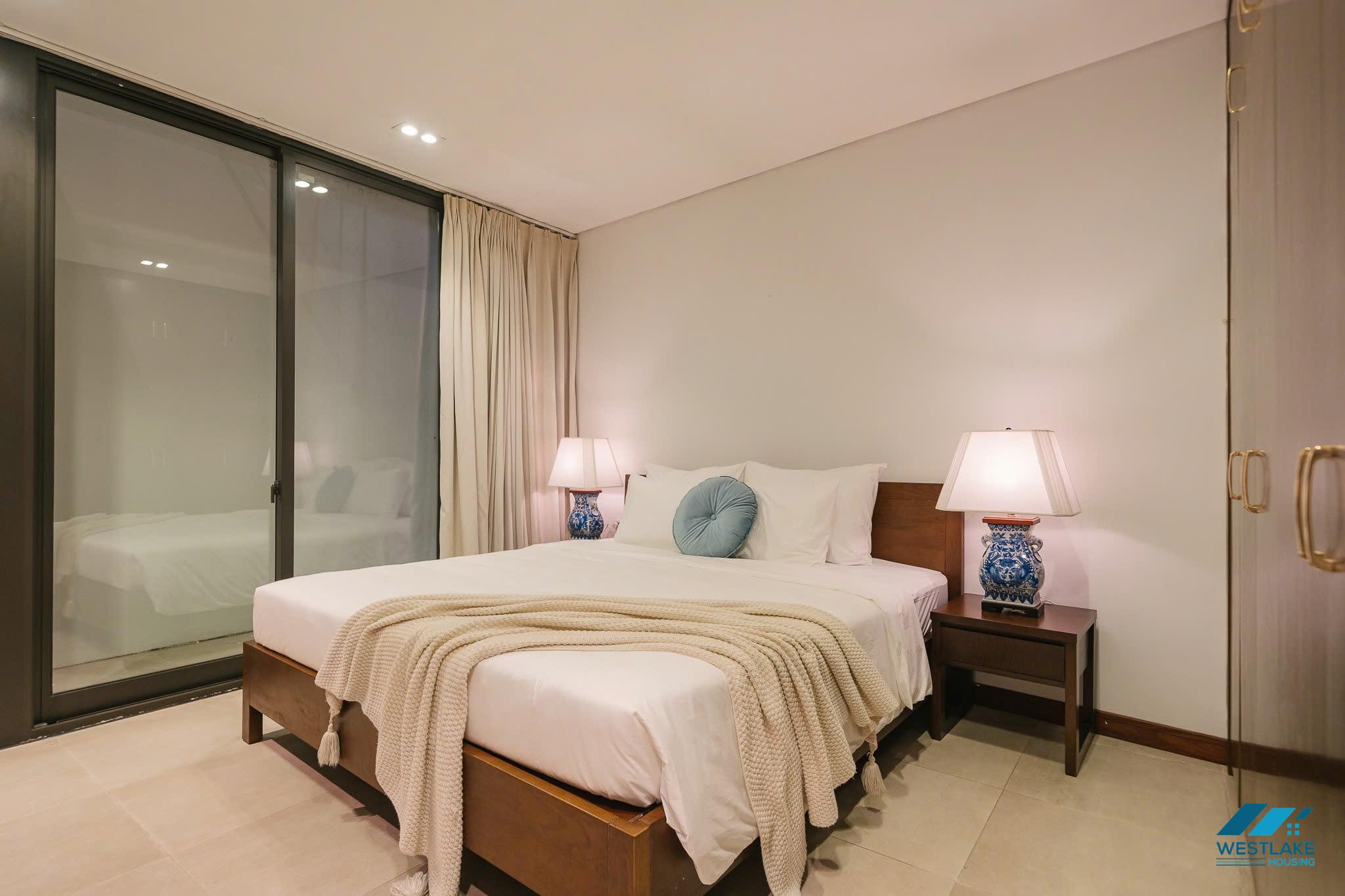 A beautiful 02 bedrooms apartment with lake view and large balcony for rent in Tay Ho, Ha Noi A beautiful 02 bedrooms apartment with lake view and large balcony for rent in Tay Ho, Ha Noi