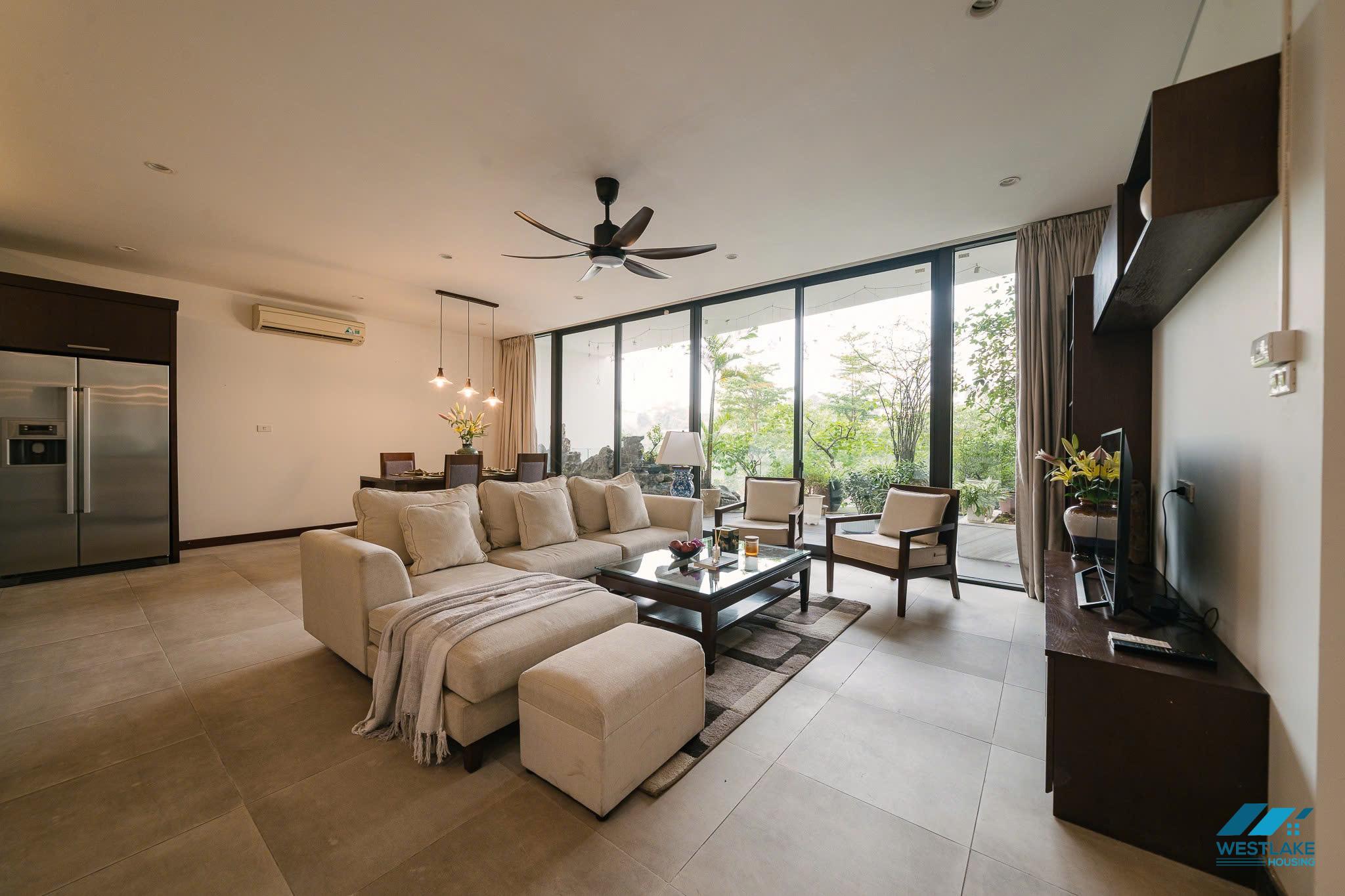 A beautiful 02 bedrooms apartment with lake view and large balcony for rent in Tay Ho, Ha Noi A beautiful 02 bedrooms apartment with lake view and large balcony for rent in Tay Ho, Ha Noi