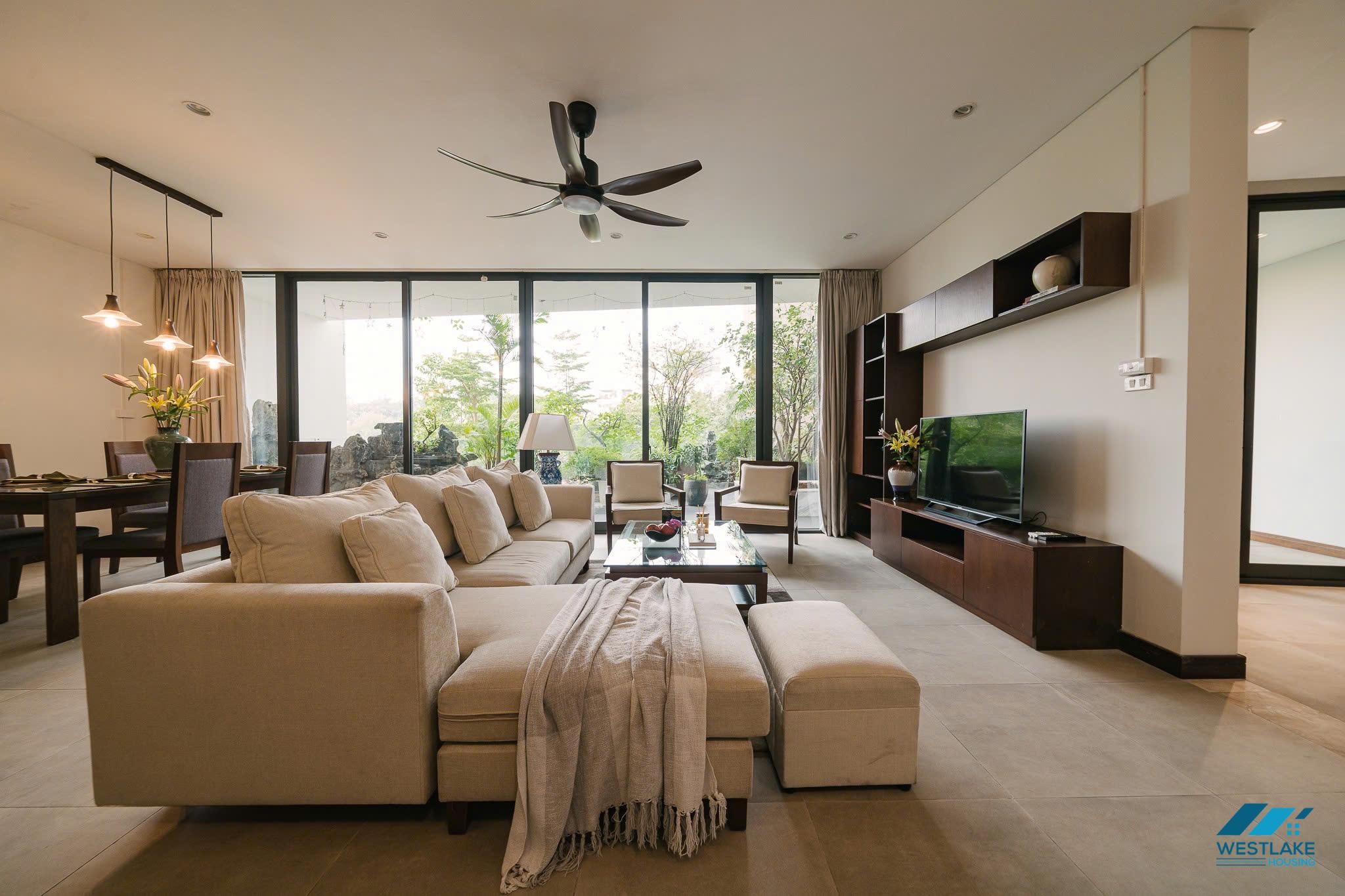 A beautiful 02 bedrooms apartment with lake view and large balcony for rent in Tay Ho, Ha Noi A beautiful 02 bedrooms apartment with lake view and large balcony for rent in Tay Ho, Ha Noi