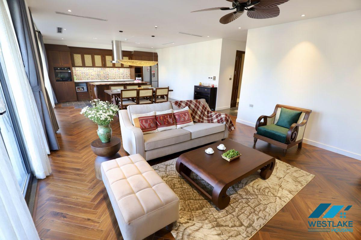 Good quality and lake view, three bedrooms apartment for rent in Truc Bach area, Ha Noi Good quality and lake view, three bedrooms apartment for rent in Truc Bach area, Ha Noi
