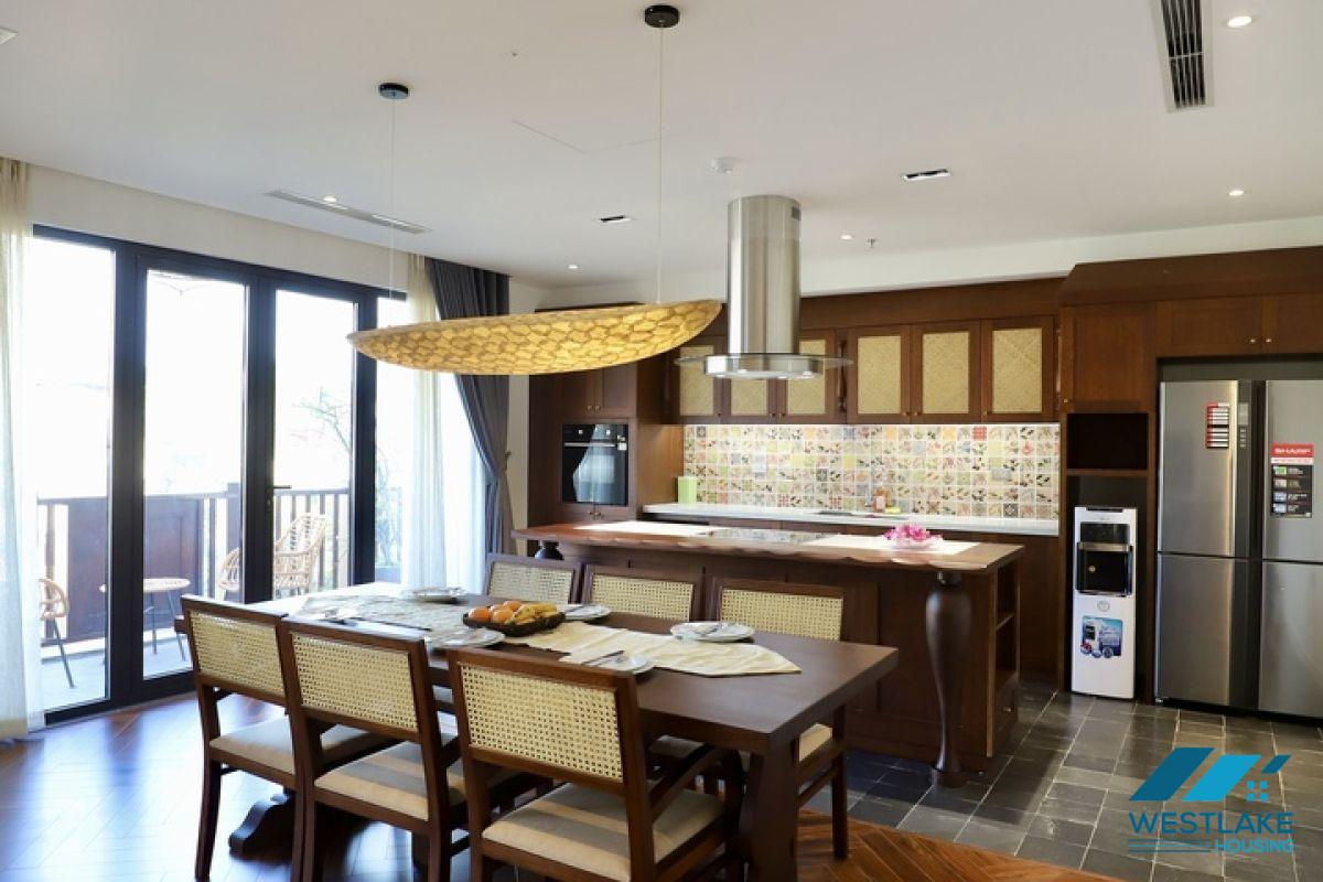 Good quality and lake view, three bedrooms apartment for rent in Truc Bach area, Ha Noi Good quality and lake view, three bedrooms apartment for rent in Truc Bach area, Ha Noi