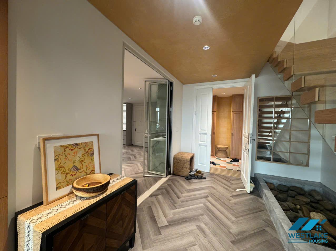 Newly renovated penthouse apartment for rent at P Building Ciputra, Ha Noi Newly renovated penthouse apartment for rent at P Building Ciputra, Ha Noi