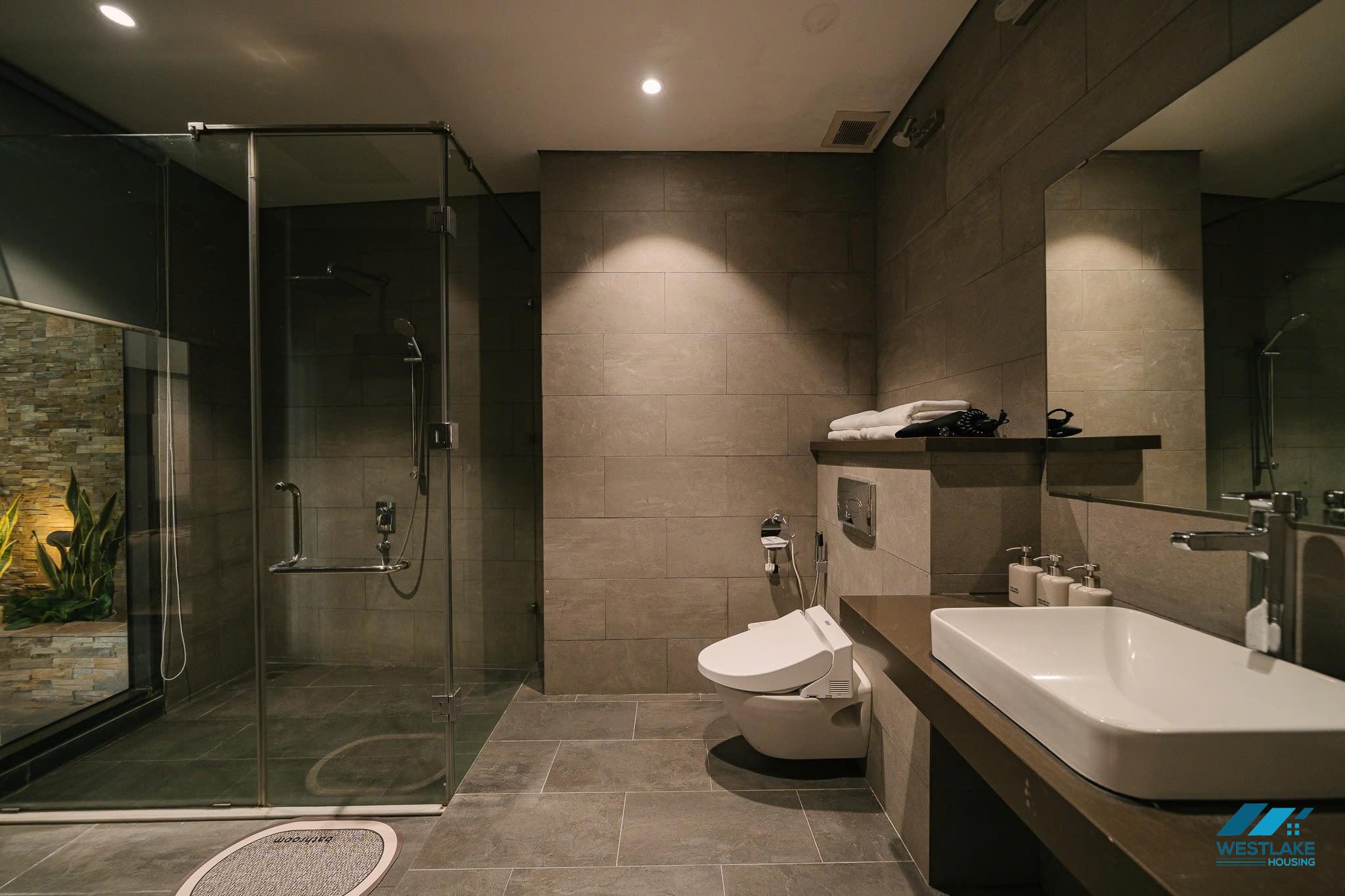 Lake view 2 bedrooms apartment for rent in Vu Mien area, Tay Ho, Ha Noi