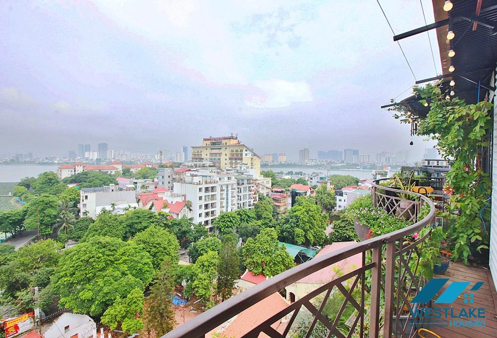 Lake view 4 bedrooms duplex apartment for rent in To Ngoc Van st, Tay Ho, Ha Noi Lake view 4 bedrooms duplex apartment for rent in To Ngoc Van st, Tay Ho, Ha Noi