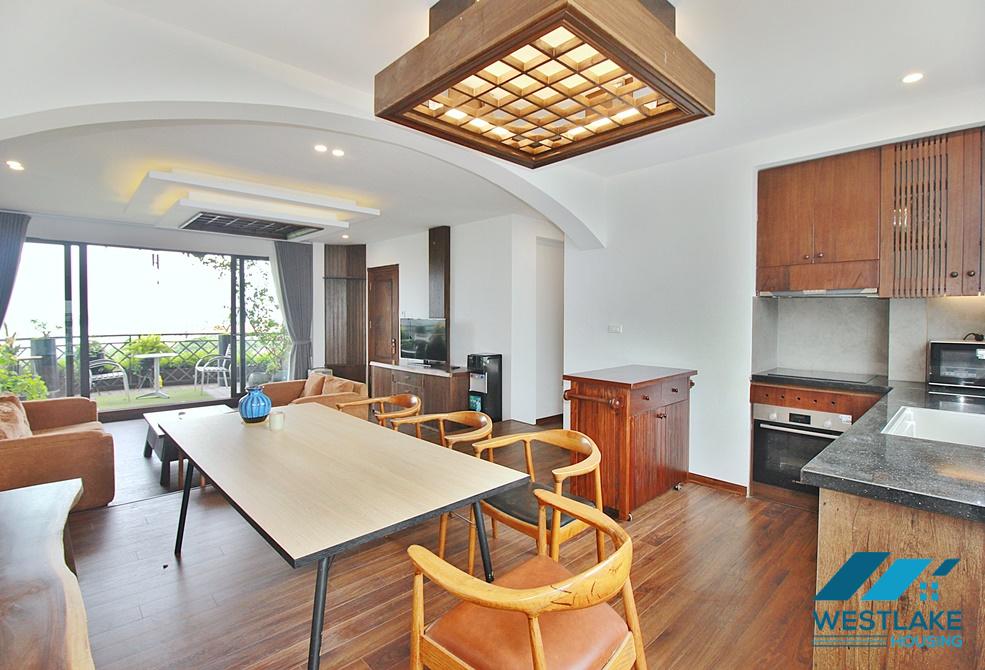 Lake view 4 bedrooms duplex apartment for rent in To Ngoc Van st, Tay Ho, Ha Noi Lake view 4 bedrooms duplex apartment for rent in To Ngoc Van st, Tay Ho, Ha Noi