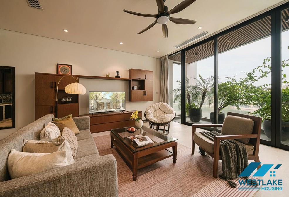 Lake view and cozy 2 beds apartment for rent in Tay Ho, Ha Noi city, Viet Nam Lake view and cozy 2 beds apartment for rent in Tay Ho, Ha Noi city, Viet Nam
