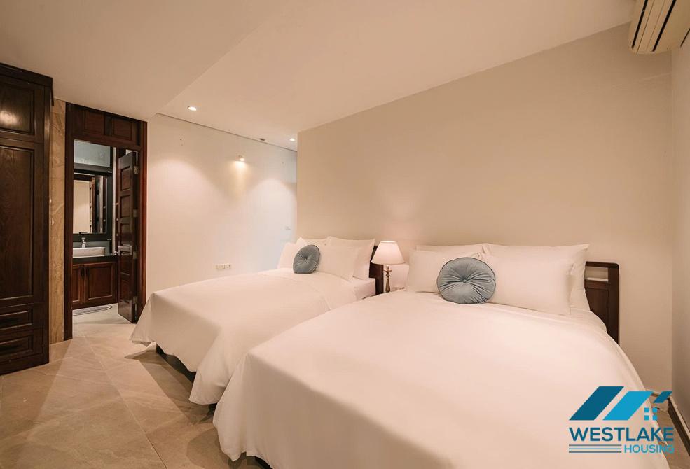 Lake view and cozy 2 beds apartment for rent in Tay Ho, Ha Noi city, Viet Nam Lake view and cozy 2 beds apartment for rent in Tay Ho, Ha Noi city, Viet Nam