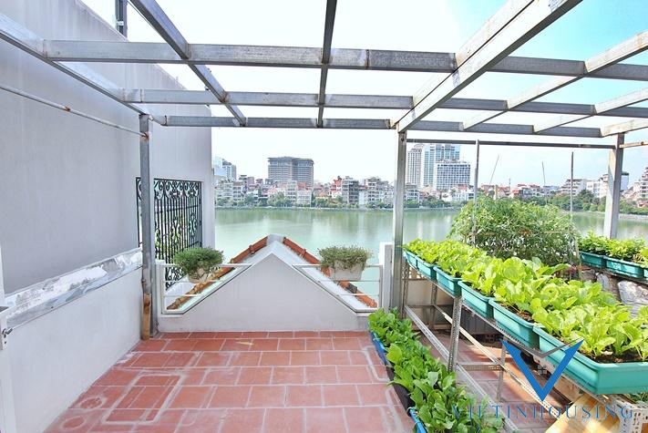 Cho Thuê Căn Hộ Duplex 2 Phòng Ngủ 2 Phòng Tắm View Hồ Trên Phố Từ Hoa.Tây Hồ